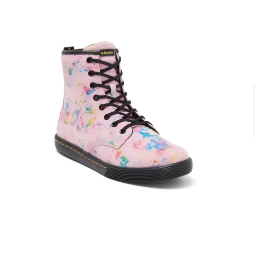 Dr. Martens Sheridan Rainbow Suede Boot 6